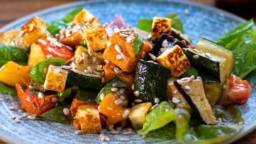 Complete Meal Roast Vegetable Salad