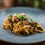 Fried Eggplant Pasta