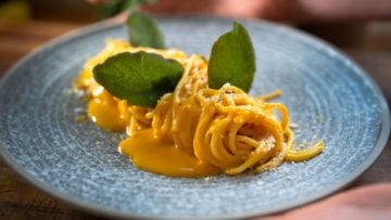 Silky Smooth Pumpkin and Sage Spaghetti