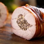 Italian Sausage & Chestnut Stuffed Turkey Breast Roulade