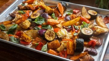 Roasted Vegetables Sheet Pan