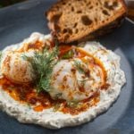Turkish Garlic & Chili Eggs