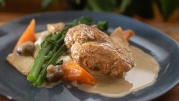 Apple Sauce Chicken - Poulet Vallée d'Auge