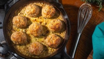 Tarragon Chicken Meat Balls
