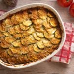 Zucchini Gratin Provençale Mediterranean