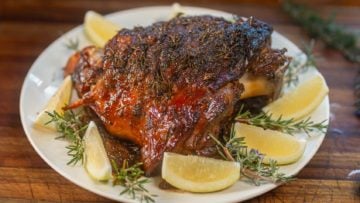 Lamb with Preserved Lemon and Sumac Yogurt