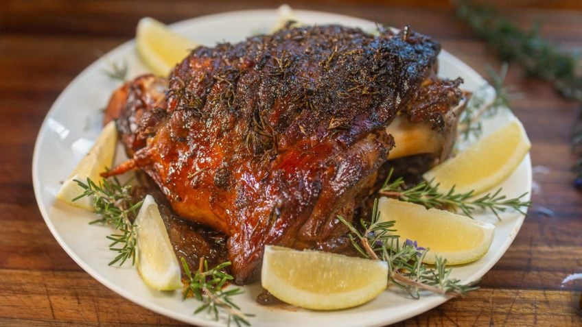 Lamb with Preserved Lemon and Sumac Yogurt