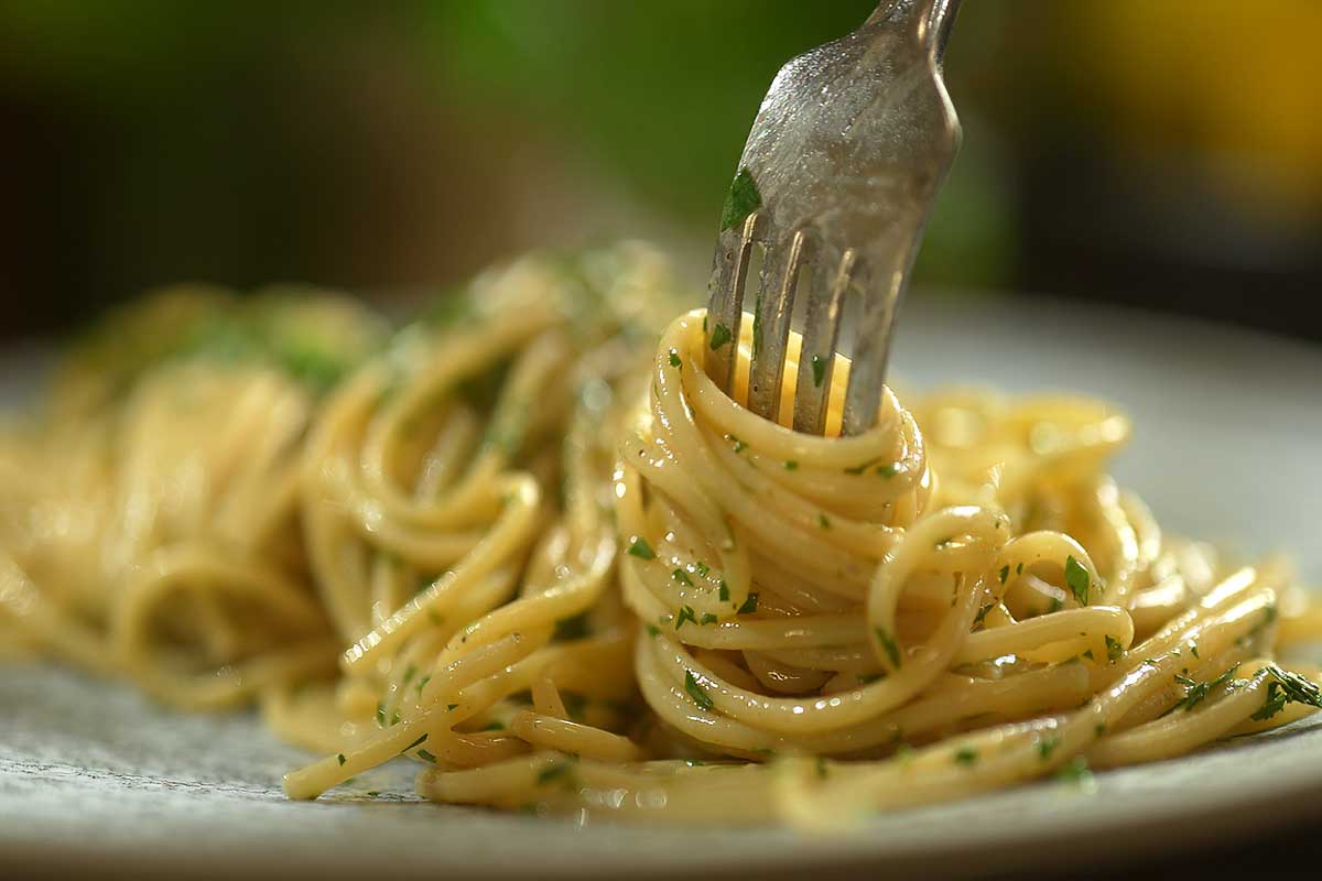 Anchovy pasta