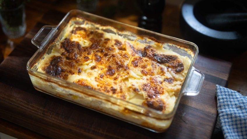 The Creamiest French Potato Bake Ever Made