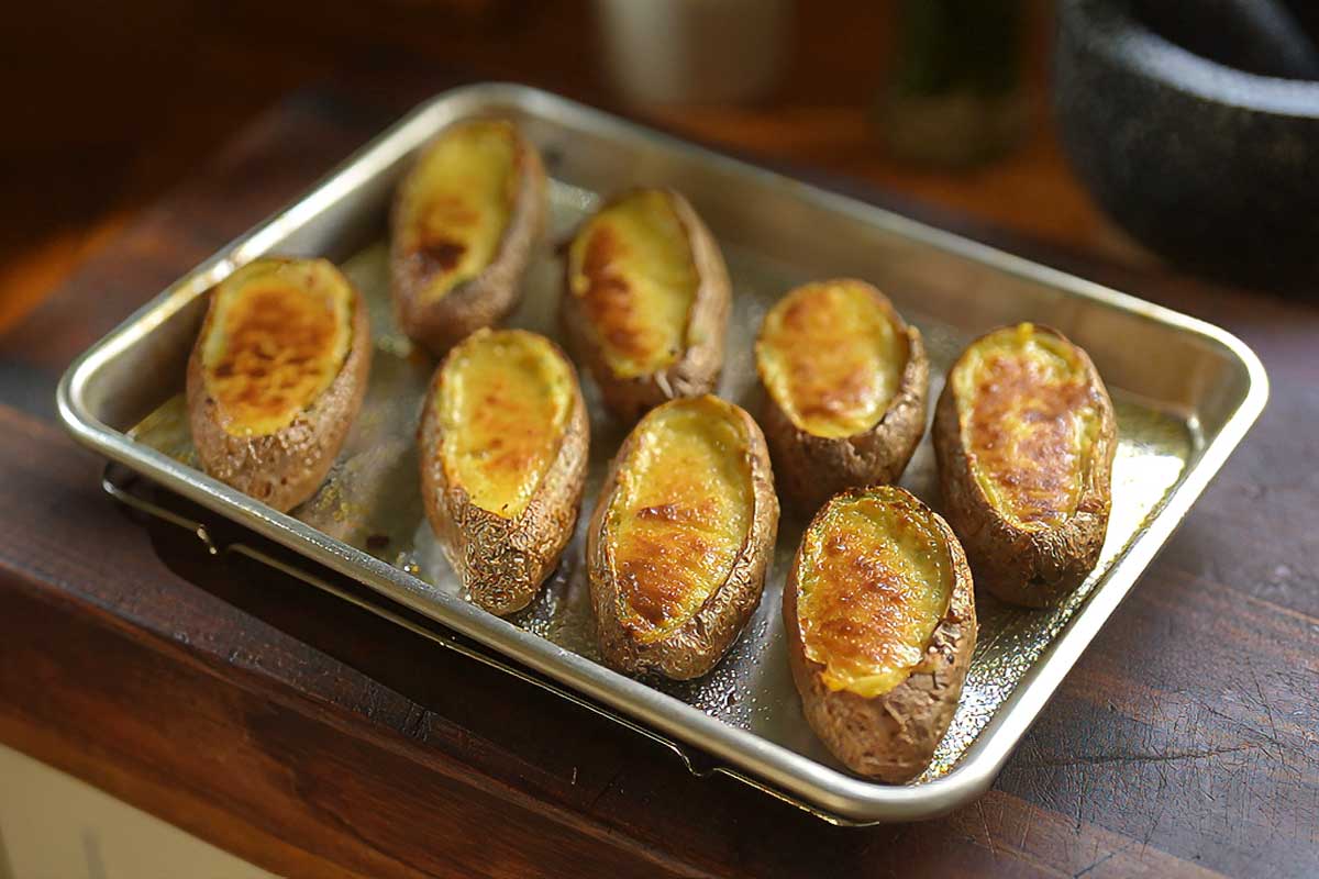 Potatoes from oven