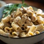 Craziest good creamy sausage pasta