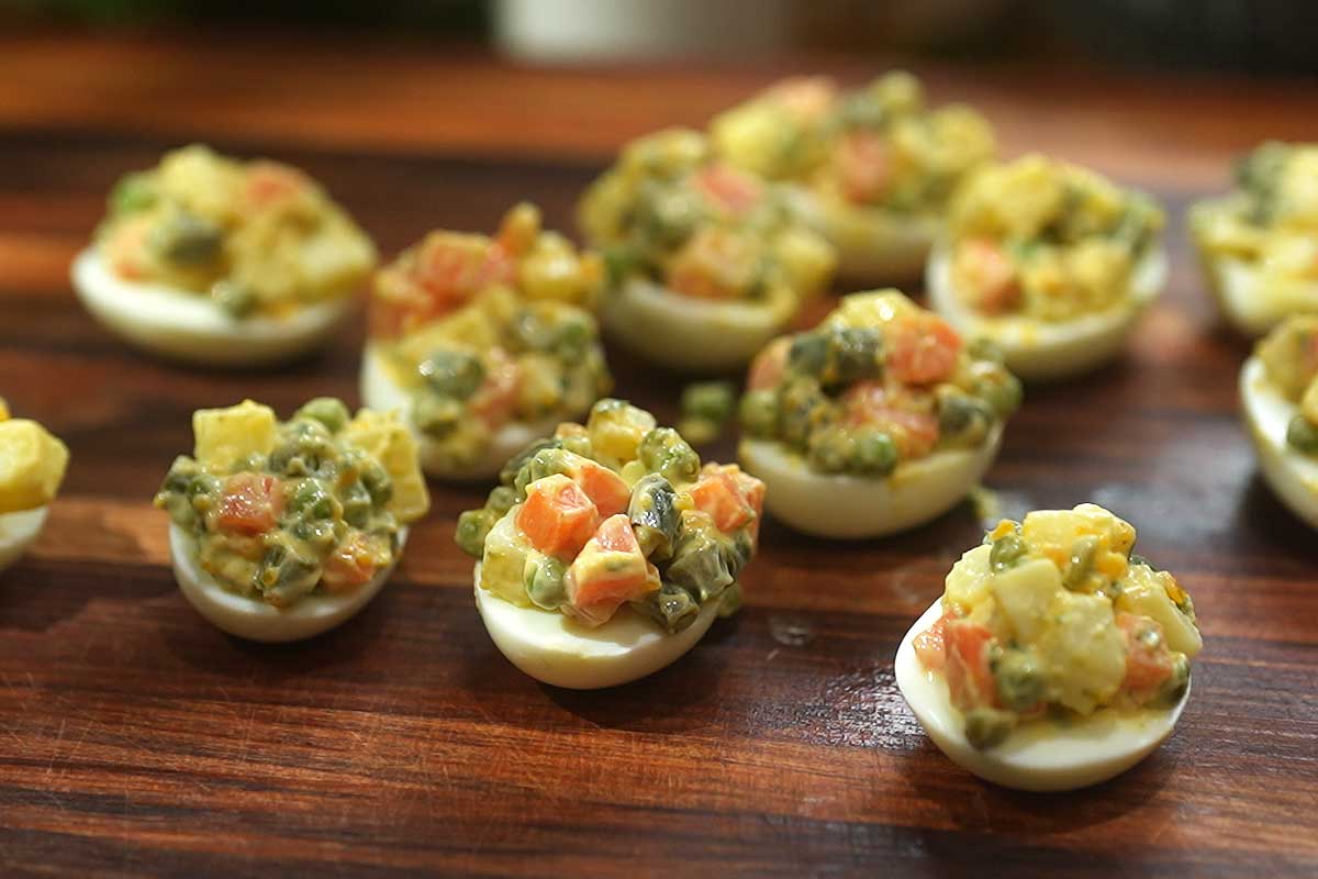 Finished eggs
