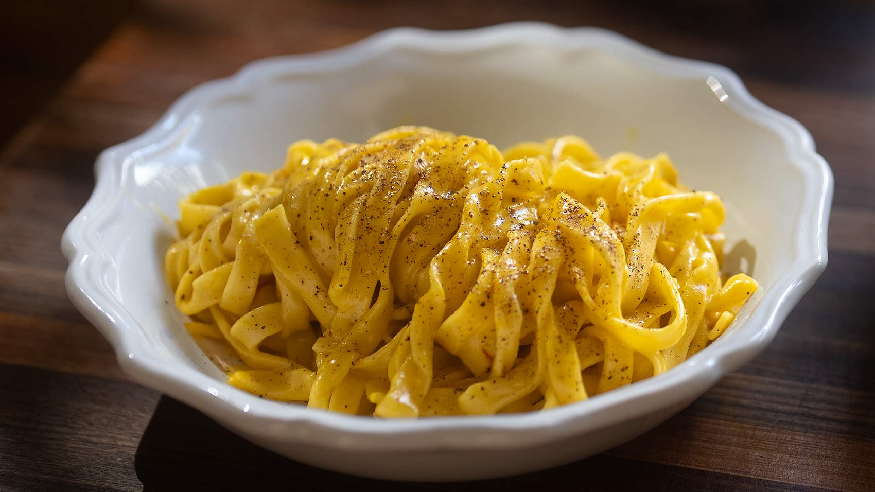 Pasta allo Zafferano e Burro