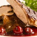 How to roast a duck with cherry sauce recipe