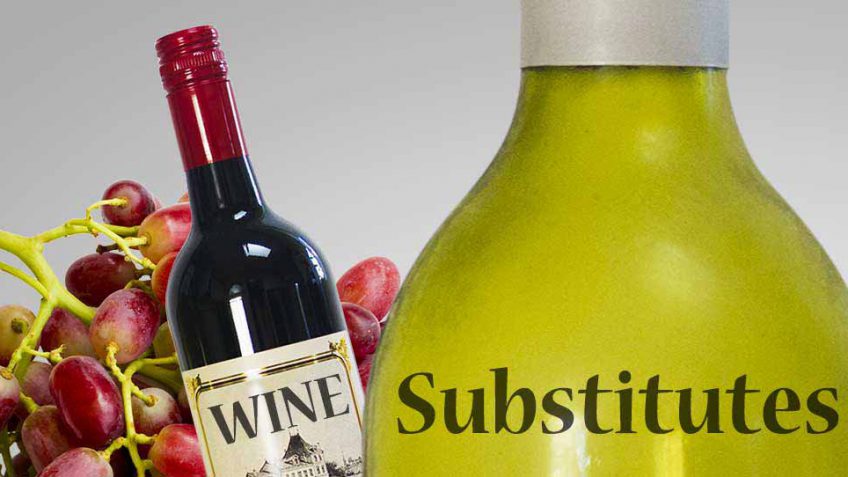 How to substitute wines for cooking recipes