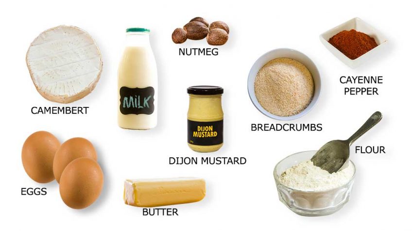 Cheese souffle ingredients