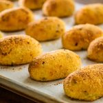 Pan Fried Italian Potato Croquettes
