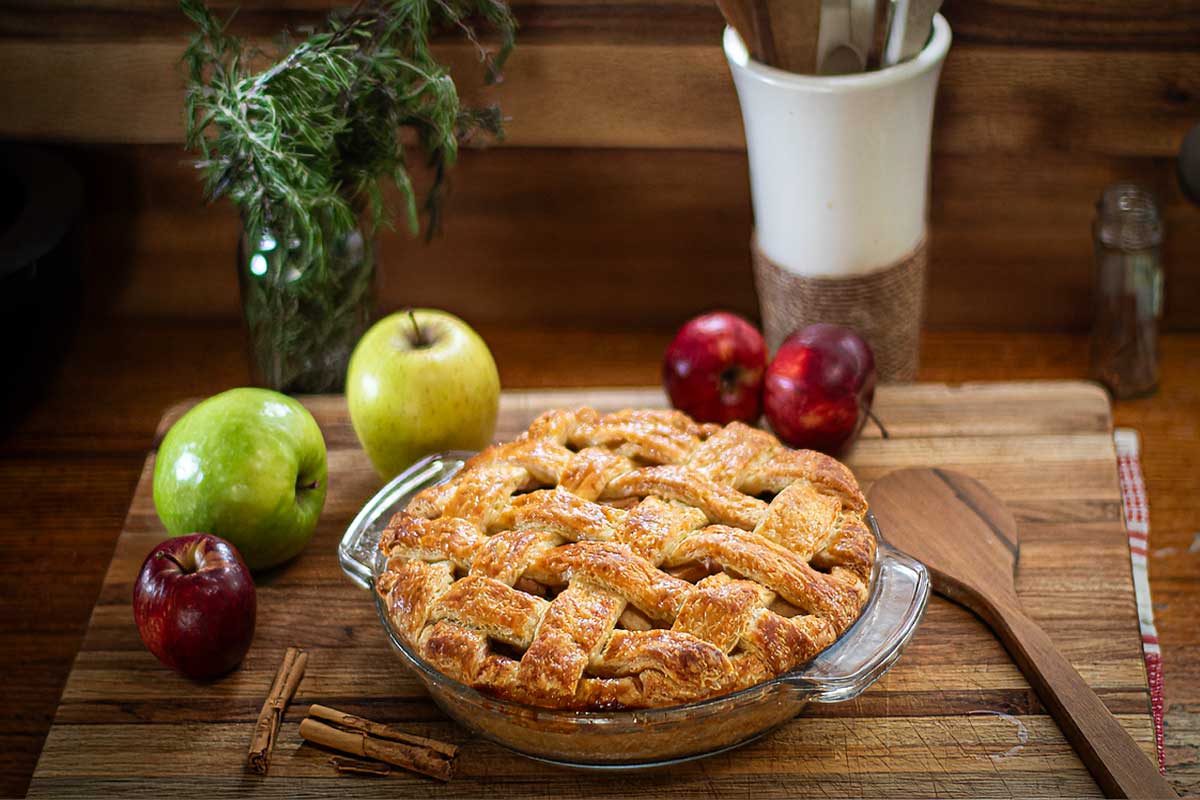 Best rustic apple pie recipe