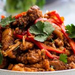 Asian Garlic Fried Chicken with Sichuan Pepper
