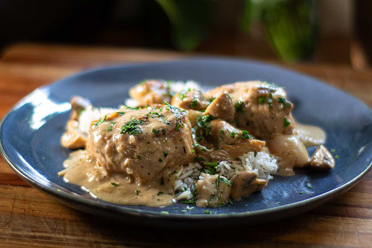 Chicken Fricassée