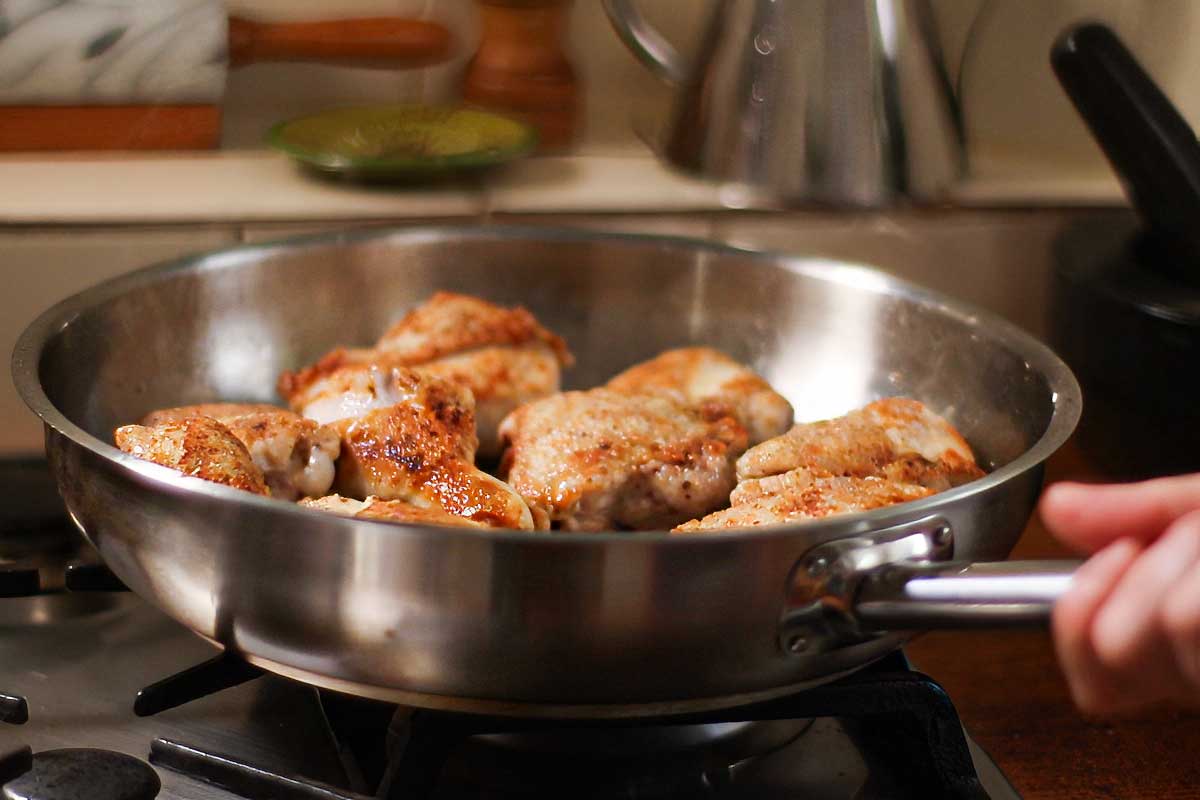 Nice browning is what you want