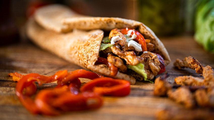 chicken shawarma wrap recipe