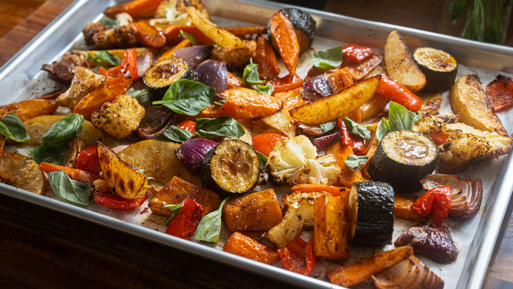 Roasted Vegetables Sheet Pan