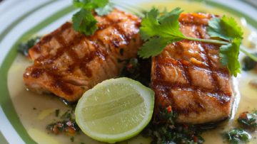 How to BBQ salmon