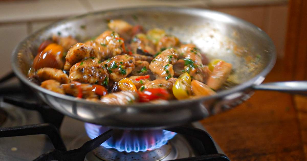 Healthy Mediterranean chicken recipe