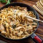 Creamy Chicken Fettuccine