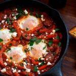 Mediterranean Shakshuka with Chorizo