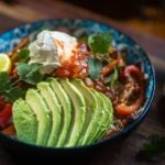 Sheet Pan Chicken Fajita Bowls