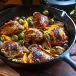 One-Pan Mediterranean Chicken with Orange, Oregano & Olives