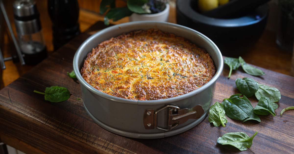 Forget pastry use this potato crust