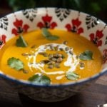 Roasted Carrot Ginger Soup