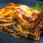 Eggplant Lasagne with Crème Fraîche