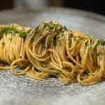 Anchovy Lemon Spaghetti with Chili and Parsley