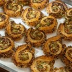 Cheese Puff Pastry Spirals