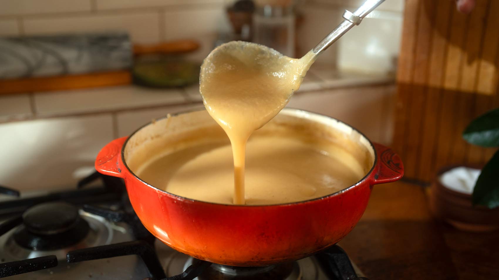 Creamy French Potato & Onion Soup