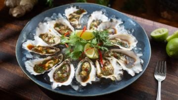 Thai Style Lime Chili Oysters - Easy Meals with Video Recipes by