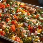 Crispy skin, creamy feta, and potatoes that soak up every drop of lemon.