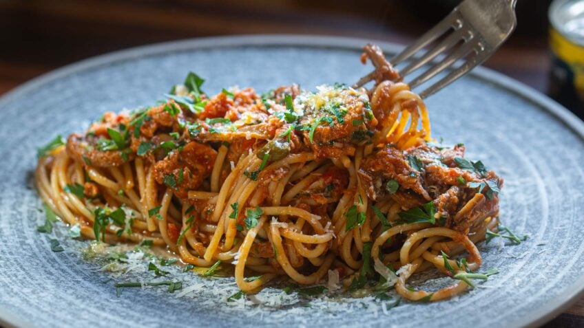 Spaghetti alla Carrettiera