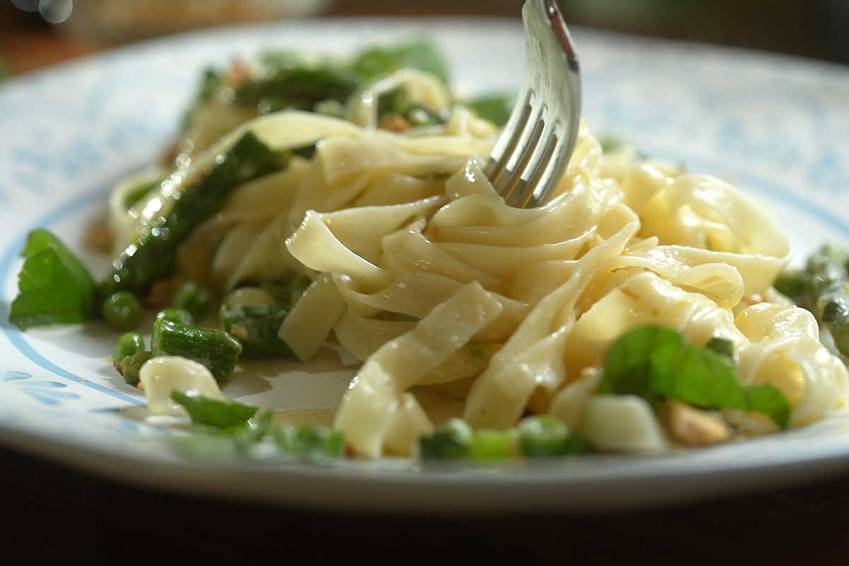 Spring pasta