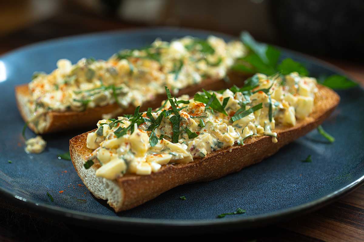 French Egg Salad Salade d’Œufs à la Française