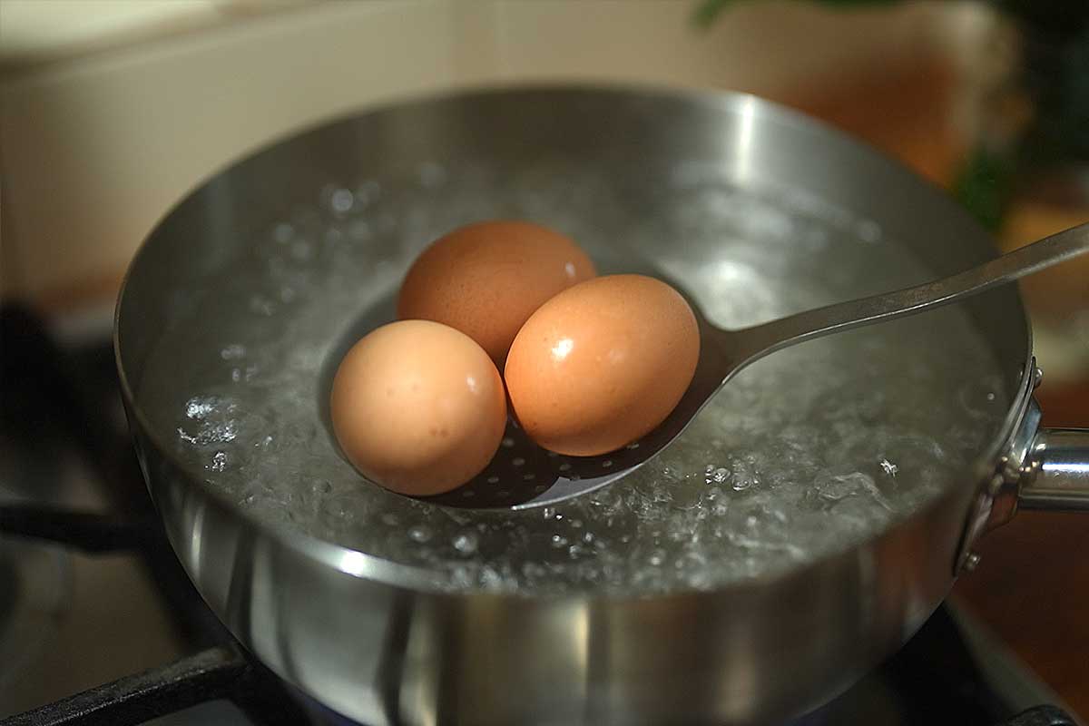 Perfect boiled eggs
