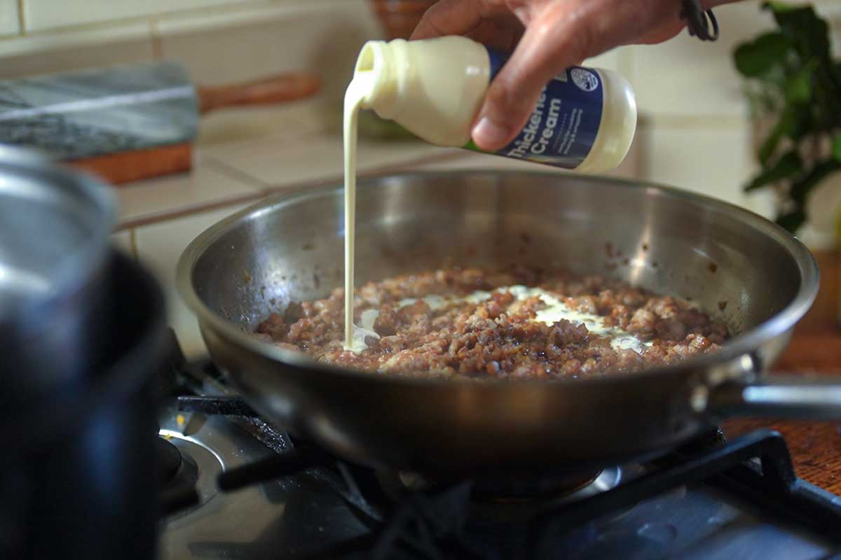 Creamy sauce