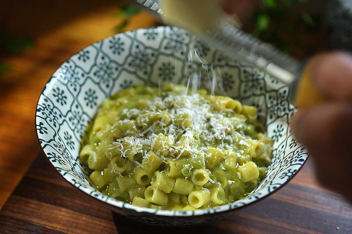 Pecorino cheese is best for this