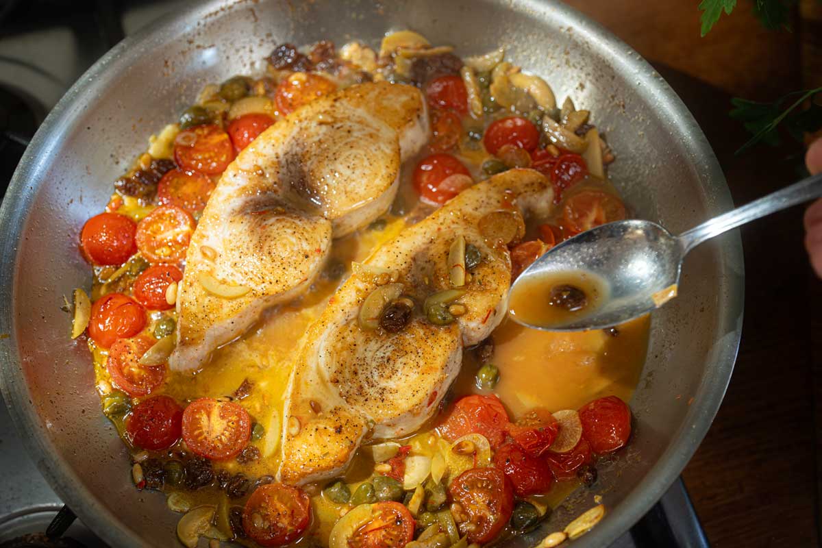 Pesce Spada alla Siciliana