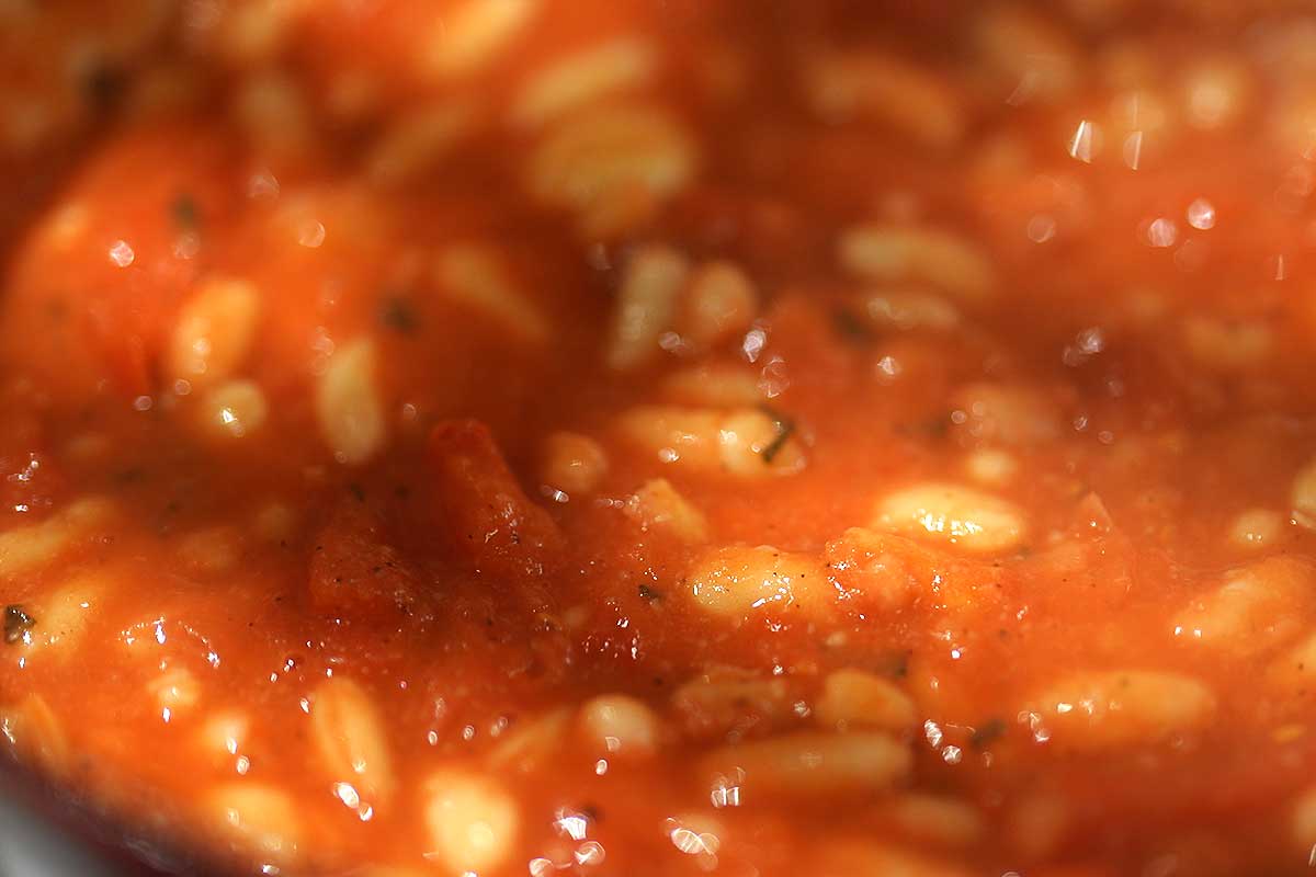 Creamy beans